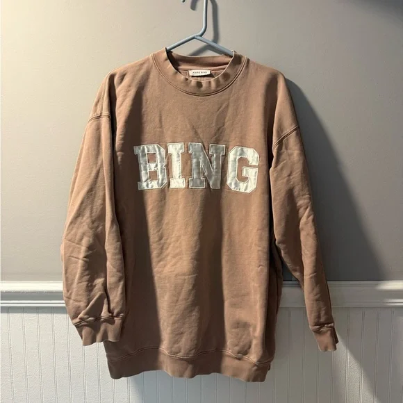 Anine Bing Tyler BING Sweatshirt Small - Picture 2 of 8